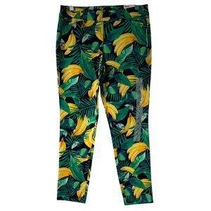 Old Navy Women's Tropical Pixie Ankle Pants Size: 4